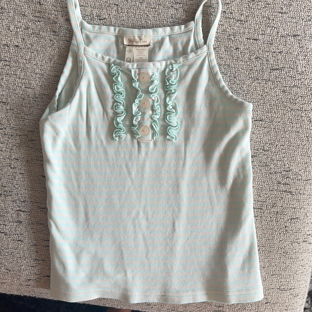 CUTE Matilda Jane tank girl 8 great condition
